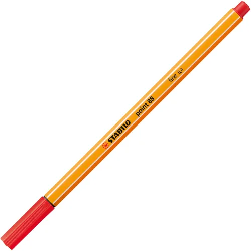 STABILO, STABILO Feinschreiber point 88 0.4mm 88/40 rot