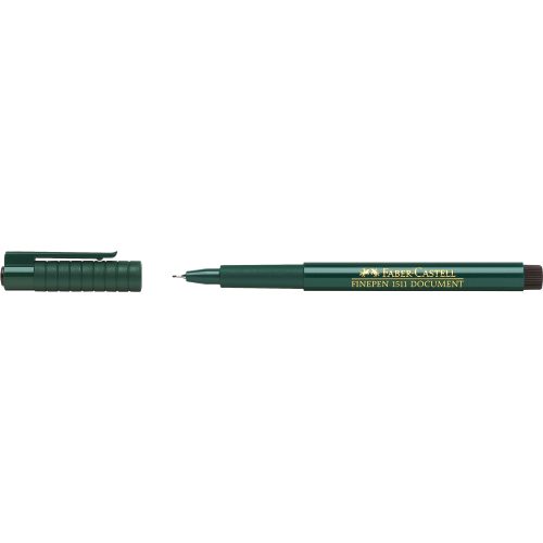Faber-Castell, FABER-CASTELL Faserschr. FINEPEN 1511 0.4mm 151199 schwarz