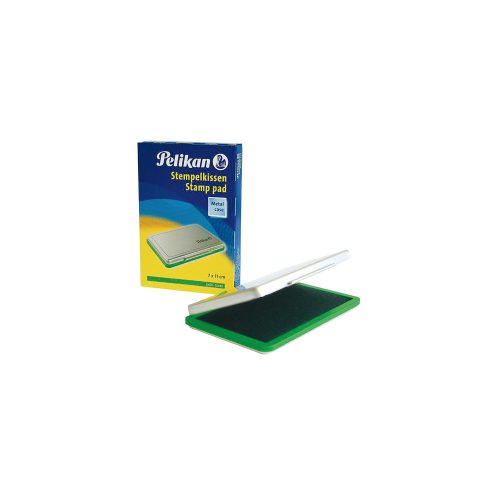Pelikan, PELIKAN Metall-Stempelkissen gr&uuml;n 331033 Gr.2 11x7cm