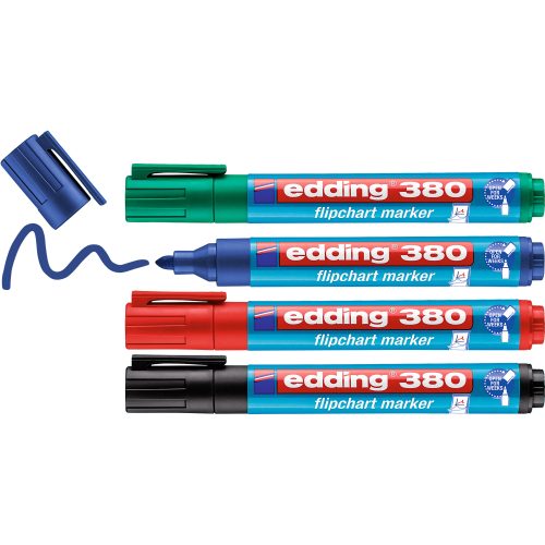 edding, EDDING Flipchart Marker 380 380-E4 4er Etui