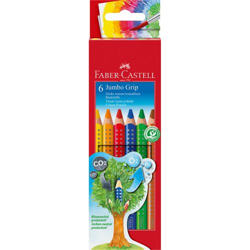 Faber-Castell, FABER-CASTELL Farbstifte Jumbo GRIP 110906 6-farbig