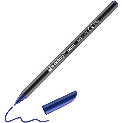edding, EDDING Faserschreiber 1200 0.5-1mm 1200-3 blau