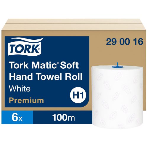 Tork Falthandtücher Gerollt Weiss 2-lagig 290016 6 Stück à 408 Blatt