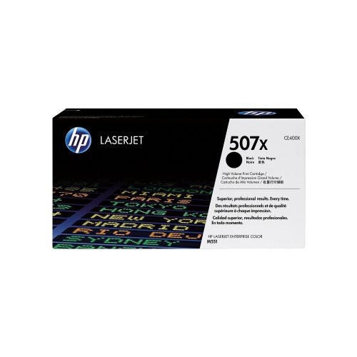 HP, HP Toner-Modul 507X schwarz CE400X LJ Enterprise 500 C. 11'000 S.