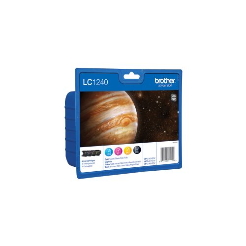 Brother, BROTHER Valuepack Tinte CMYBK LC-1240VALBP MFC-J6510DW 600 Seiten