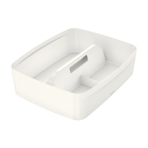 Leitz, LEITZ MyBox Organiser Gross 53220001 mit Griff weiss