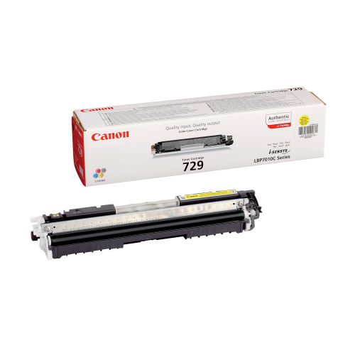 Canon, CANON Toner-Modul 729 yellow 4367B002 LBP 7010/7018C 1000 Seiten