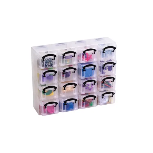 Really Useful Box, REALLY USEFUL BOX Organizer Set 0,14lt 68507300 transparent