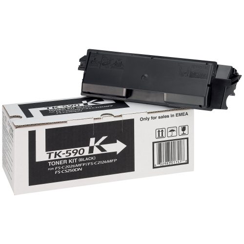 Kyocera TK-590K Original Tonerkartusche Schwarz