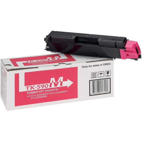 Kyocera, KYOCERA Toner-Modul magenta TK-590M FS-C2026/2126 5000 Seiten
