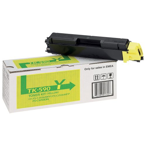 Kyocera, KYOCERA Toner-Modul yellow TK-590Y FS-C2026/2126 5000 Seiten