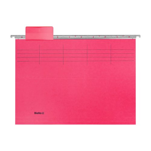 Biella, BIELLA H&auml;ngenmappen-Set A4 271455.45 rot 5 stk.