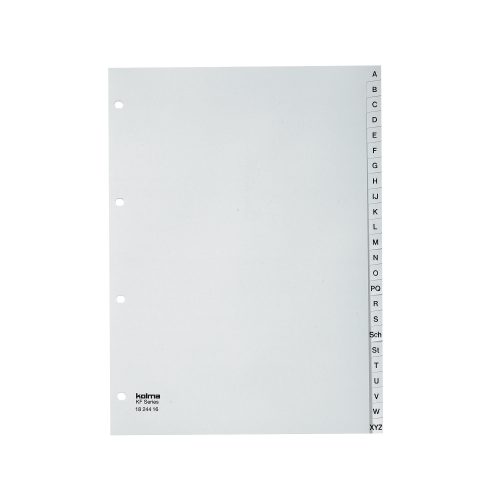 Kolma, KOLMA Register PP weiss A4 18.244.16 A-Z