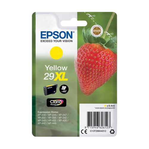 Epson, EPSON Tintenpatrone XL yellow T299440 XP-235/335/435 450 Seiten