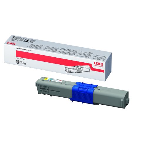 OKI, OKI Toner yellow 44469722 C510/530 5000 Seiten