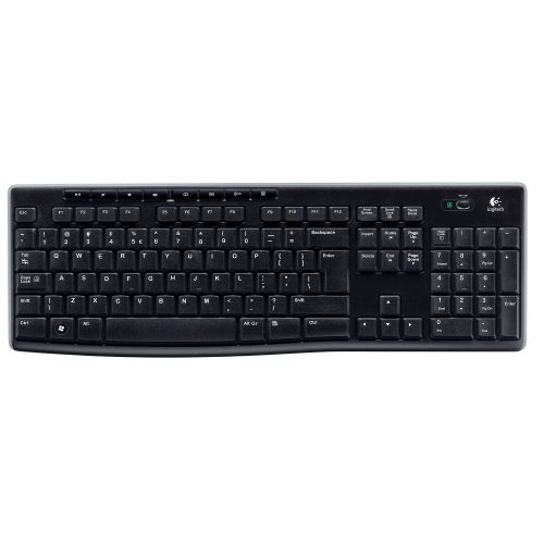 Logitech - Wireless Keyboard K270 - Deutschland, Schwarz