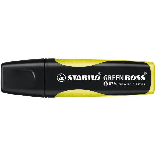 STABILO, STABILO Textmarker GREEN BOSS 2-5mm 6070/24 gelb