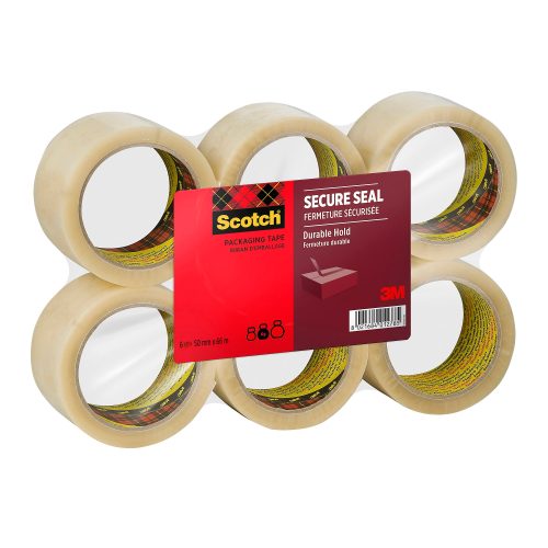 Scotch, SCOTCH Verpackungsband 50mmx66m HV.5066.F6.T. Heavy, transp. 6 Rollen