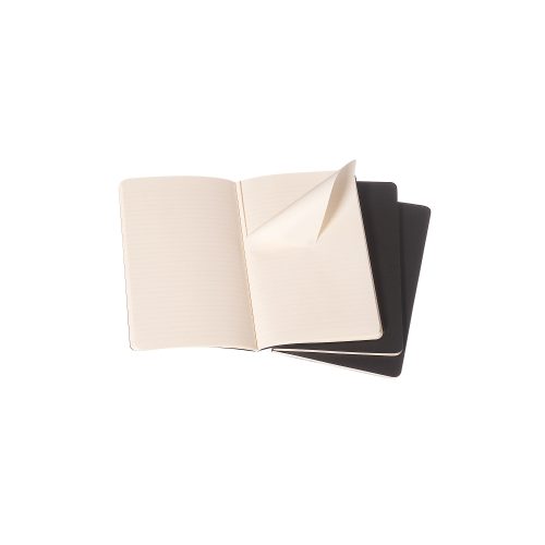MOLESKINE, MOLESKINE Notizheft Cahier A5 495-6 liniert, schwarz 3 St&uuml;ck