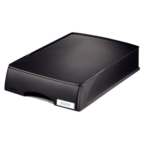 Leitz, LEITZ Plus Briefkorb A4 5210095 schwarz