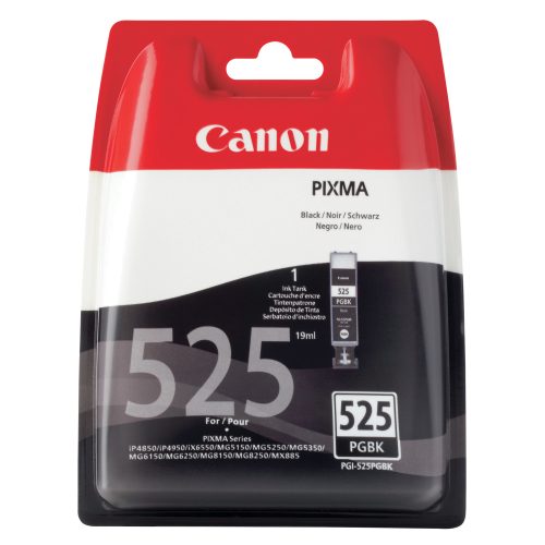 Canon, CANON Tintenpatrone schwarz PGI-525PGBK PIXMA iP 4850 19ml
