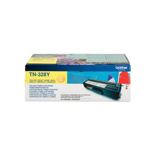 Brother, BROTHER Toner Super HY yellow TN-328Y HL-4570CDN 6000 Seiten