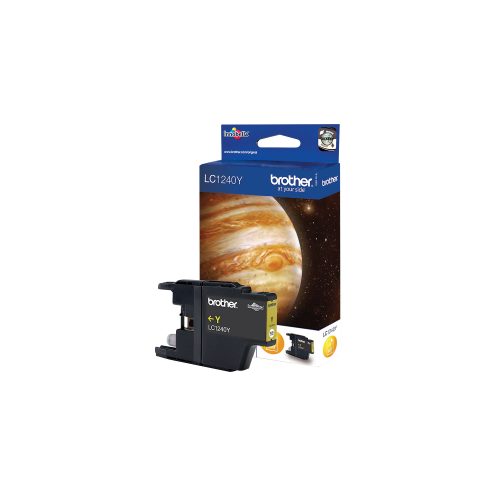 Brother, BROTHER Tintenpatrone yellow LC-1240Y MFC-J6510DW 600 Seiten