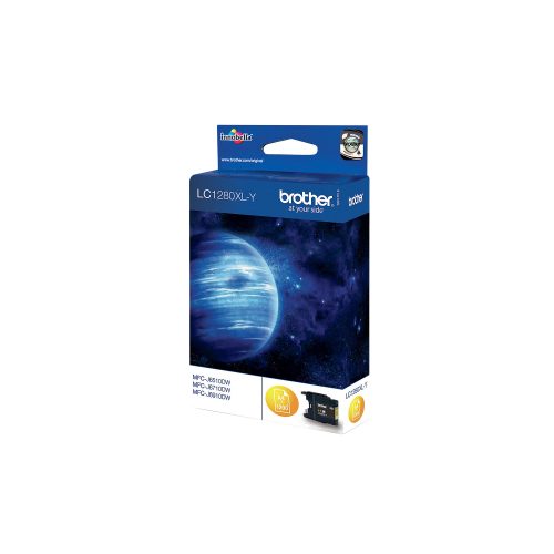 Brother, BROTHER Tintenpatrone HY yellow LC-1280Y MFC-J6510DW 1200 Seiten