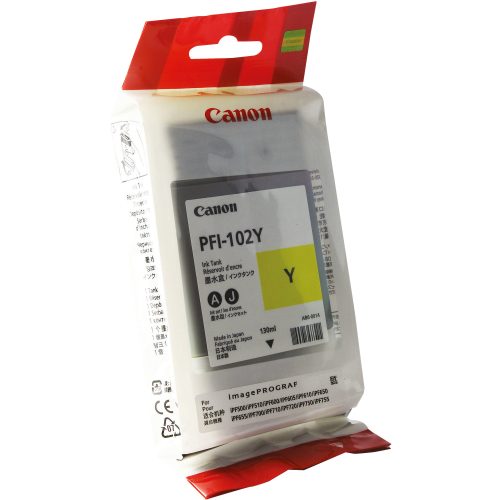 Canon, CANON Tintenpatrone yellow PFI-102Y iPF 700 130ml