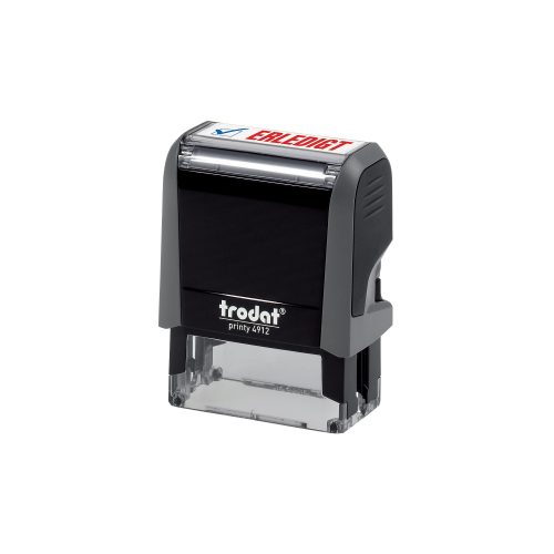 Trodat, TRODAT Stempel Erledigt 4912ERLEDIGT blau/rot 47x18mm