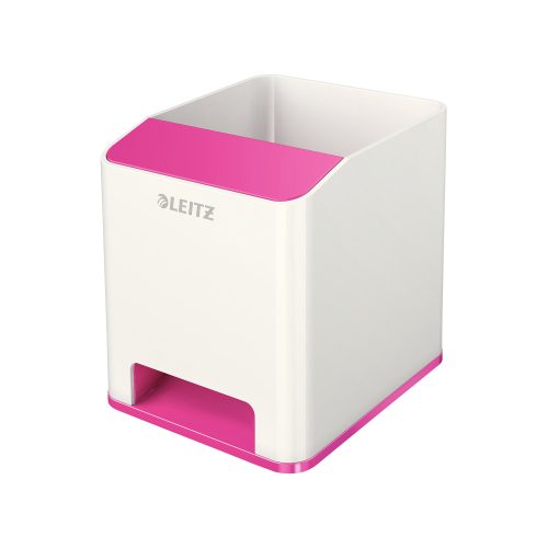 Leitz, LEITZ Sound Stiftek&ouml;cher WOW 53631023 pink
