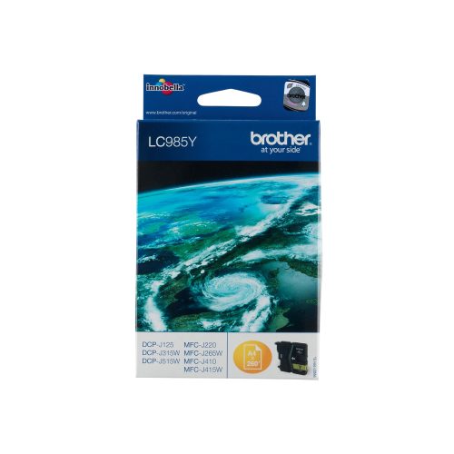 Brother, BROTHER Tintenpatrone yellow LC-985Y DCP-J315W 260 Seiten