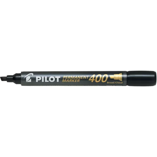 Pilot, PILOT Permanent Marker 400 4mm SCA-400-B Keilspitze schwarz