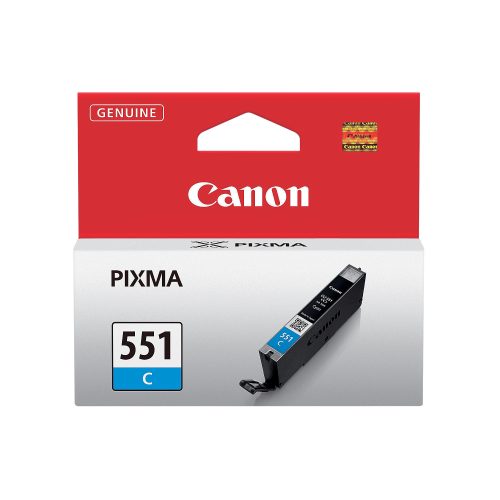 Canon, CANON Tintenpatrone cyan CLI-551C PIXMA MG5450 7ml