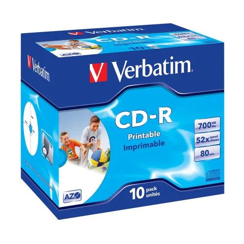 Verbatim CD-R Bedruckbar 52 x700 MB 10 Stück