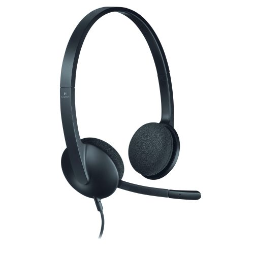 Logitech, LOGITECH USB Headset H340 981-000475