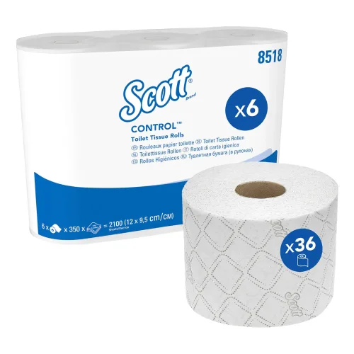 Scott Control Toilettenpapier 3-lagig 8518 36 Rollen à 350 Blatt