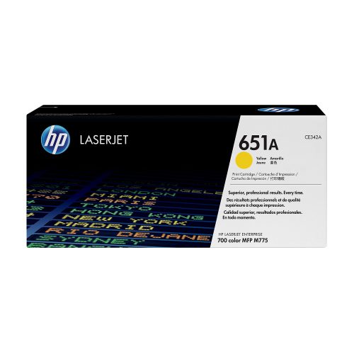 HP, HP Toner-Modul 651A yellow CE342A LJ Enterpr.700 M775 16'000 S.