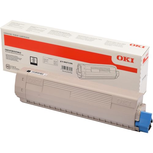 OKI, OKI Toner schwarz 46471104 C823/C833/C843 7000 Seiten