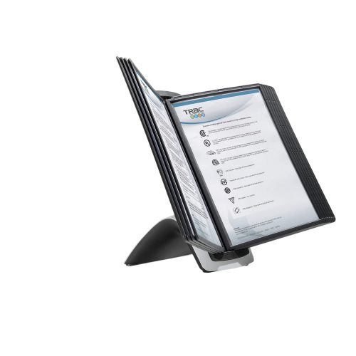 DURABLE Sichttafelsystem 5855-01 A4 Schwarz PP (Polypropylen) 28,5 x 13,5 x 36 cm