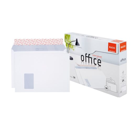Elco, ELCO Couvert Office m/Fenster C4 74523.12 120g, weiss 50 St&uuml;ck