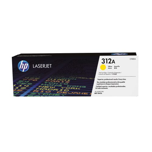 HP, HP Toner-Modul 312A yellow CF382A Color LJ Pro M476 2700 S.