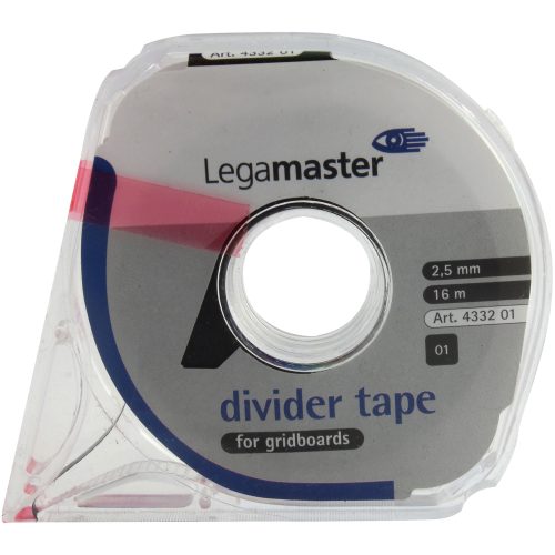 Legamaster, LEGAMASTER Aufteilungsband 2,5mm 7-433201 schwarz
