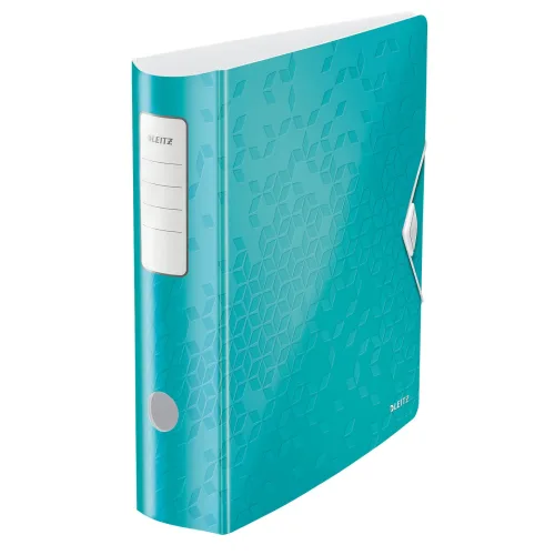 Leitz, LEITZ Ordner 8cm 11060051 eisblau A4