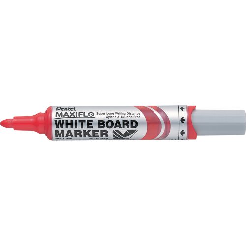 Pentel, PENTEL Whiteboard Marker 6mm MWL5M-BO rot