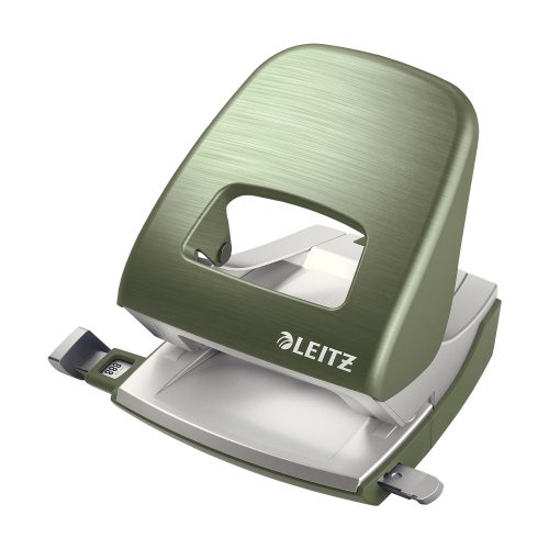 Leitz, LEITZ B&uuml;rolocher NewNeXXt Metall 50060053 seladon gr&uuml;n 30 Blatt
