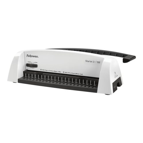 Fellowes, FELLOWES Plastikbindeger&auml;t Starlet 2 A4 5227901 schwarz/weiss