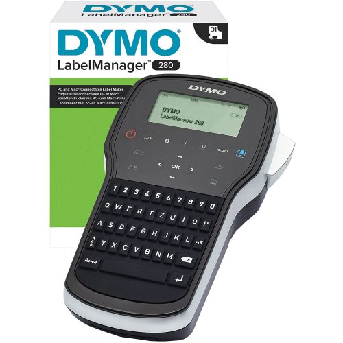 Dymo, DYMO Beschriftungsgerät LabelManager 280 Schriftbandbreiten 9 / 12 mm