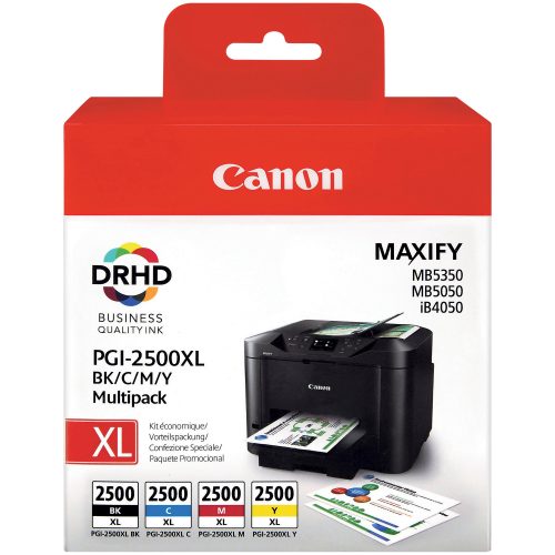 Canon, Original Multipack Tinte XL BKCMY Canon PGI-2500 XL