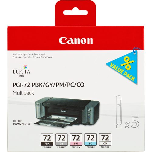 Canon, CANON Multipack Tinte PBKGYPMPCCO PGI-72MUL2 PIXMA Pro-10 5x14ml